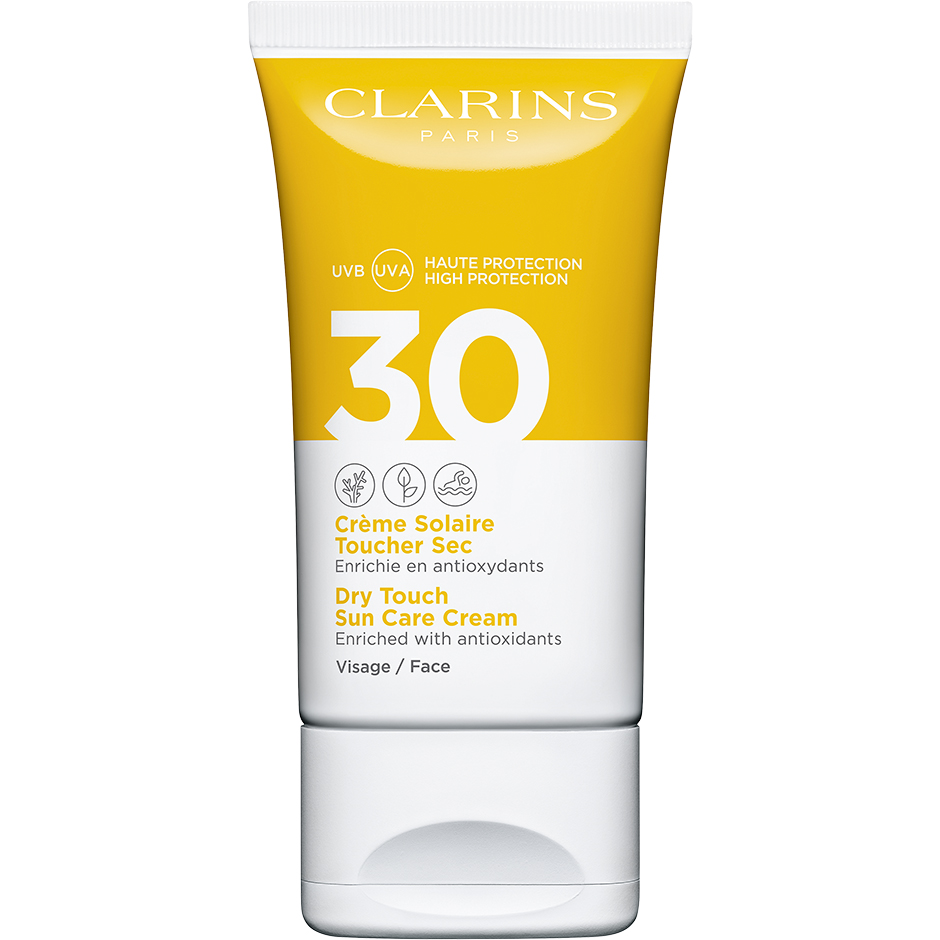 Clarins Dry Touch Sun Care Cream For Face, 50 ml Clarins Solskydd Ansikte