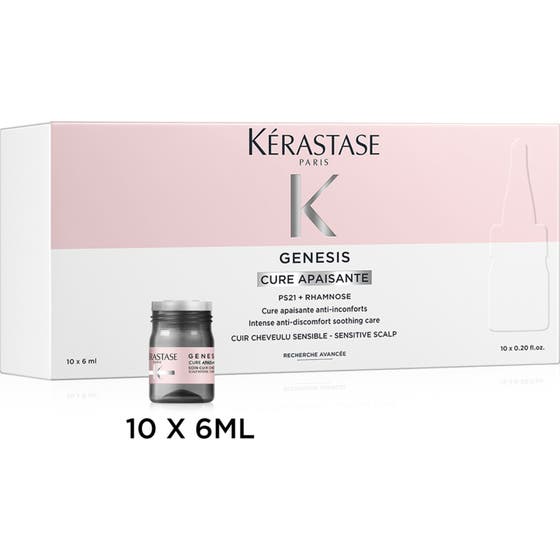 Genesis Cures Apaisante Intense Anti-Discomfort Soothing Care For Sensitive Scalp 10-Pack