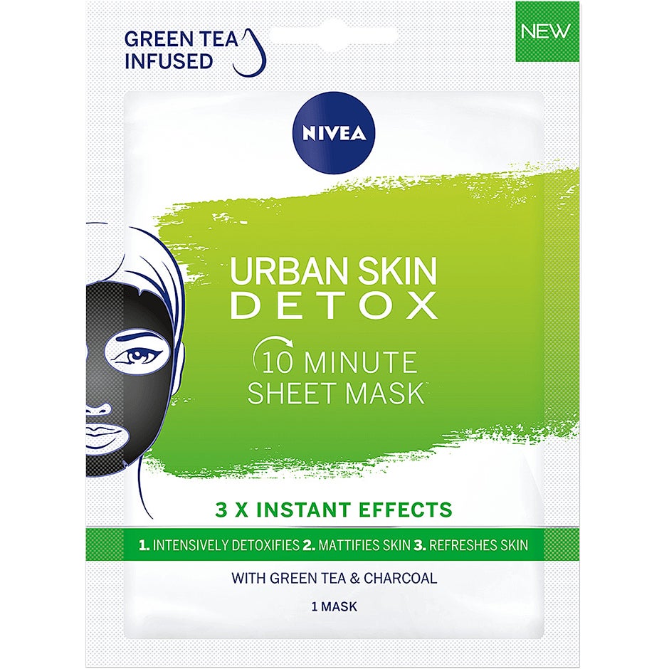 Urban Skin Nourishing Sheet Mask, Nivea Sheet Masks