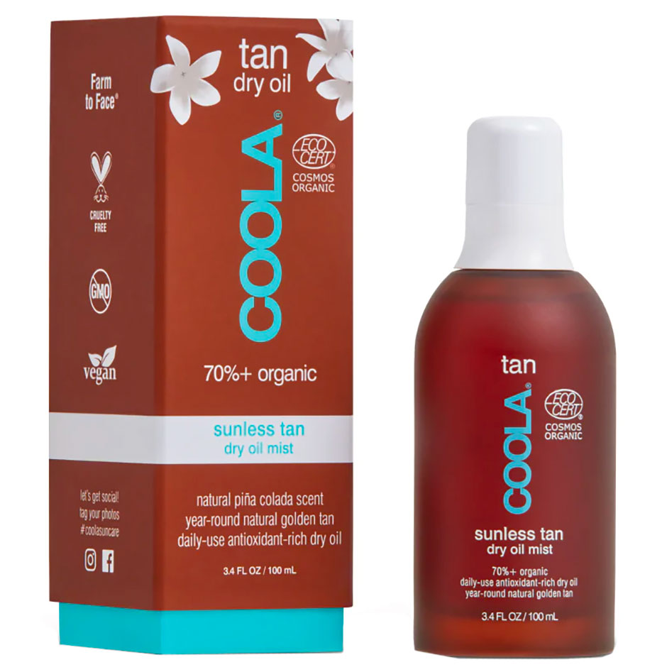 Sunless Tan Dry Oil Mist, 100 ml COOLA Brun Utan Sol