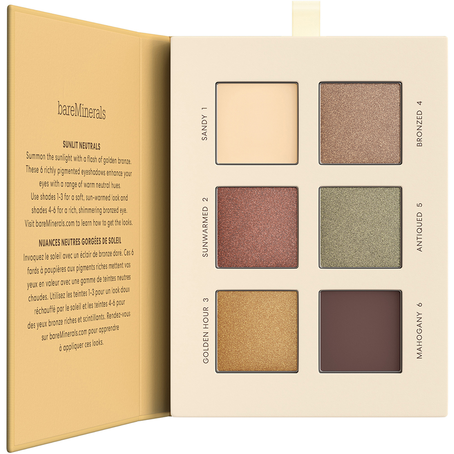 Mineralist Eyeshadow Palette Sunlit, 7,8 g bareMinerals Ögonskugga