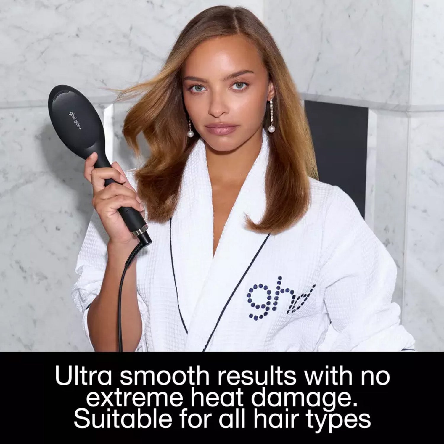 Ghd ghd Glide+ Smoothing Hot Brush Black - 1 pcs parfym