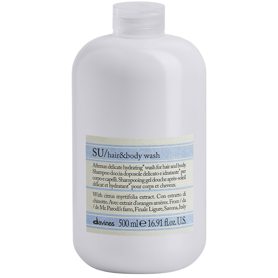 SU Hair & Body Wash, 500 ml Davines Silverschampo