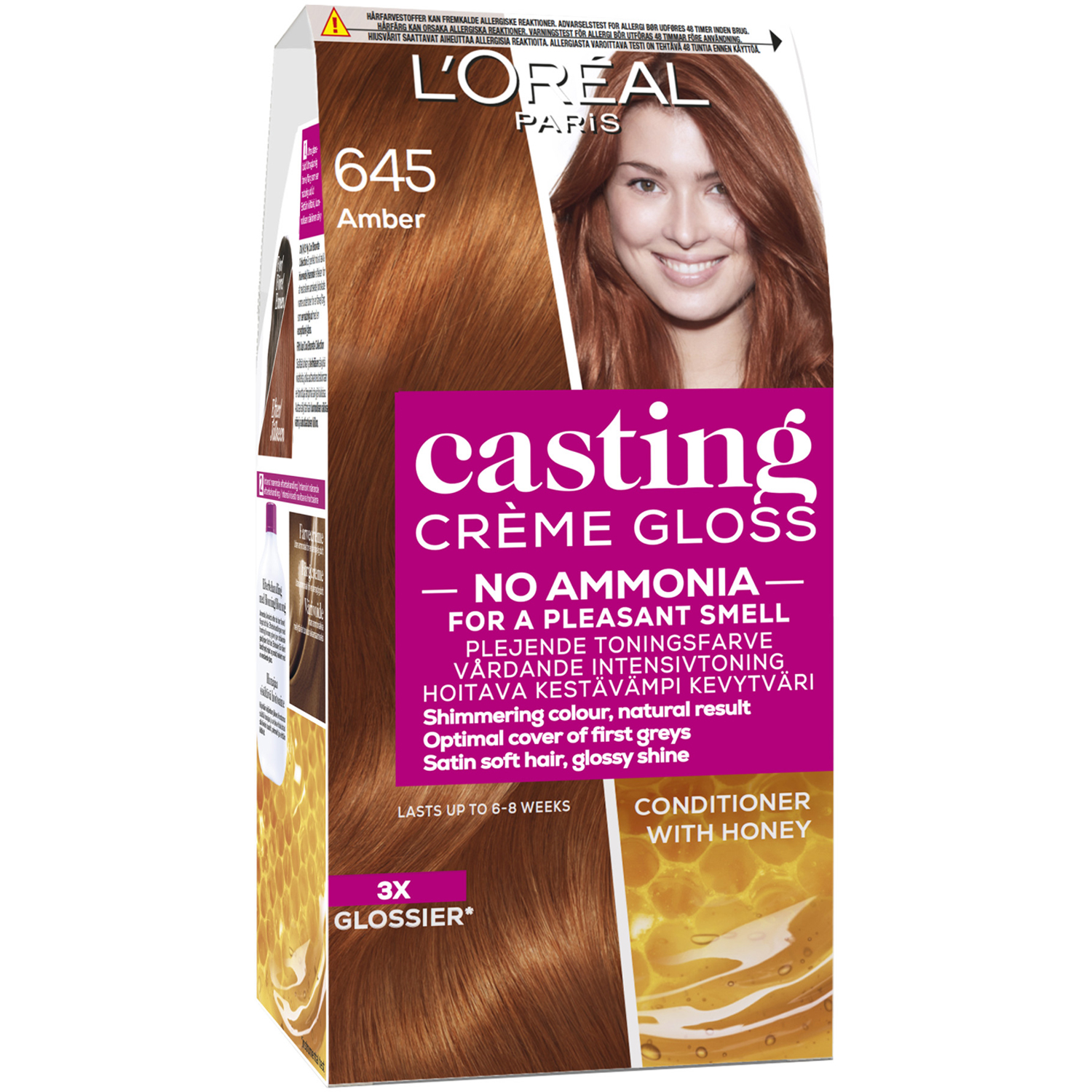 L'Oréal Paris Casting Crème Gloss 645 Kastanj, Amber L'Oréal Paris Hårfärg