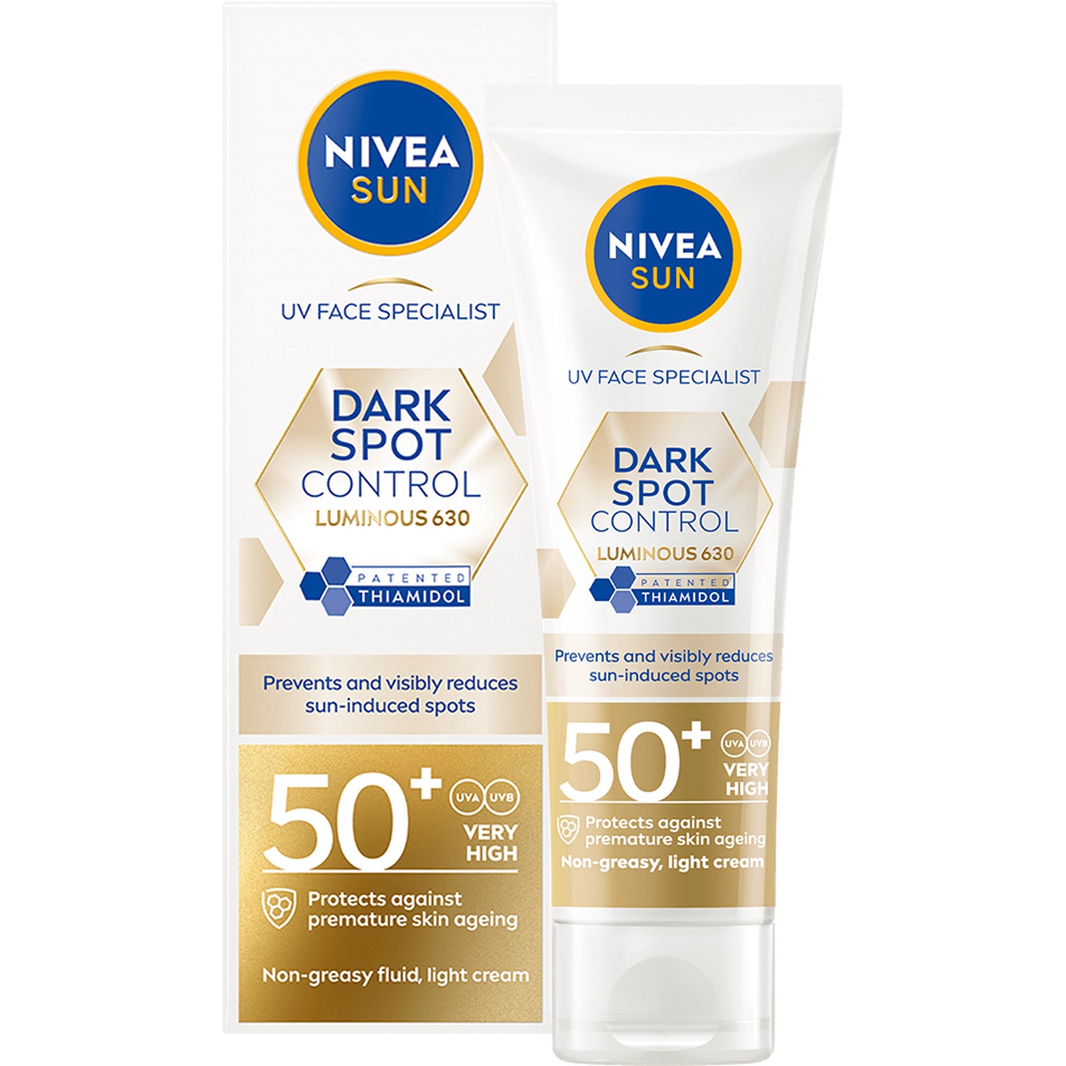 NIVEA UV Face Luminous630 Dark Spot Control SPF 50+ - 40 ml