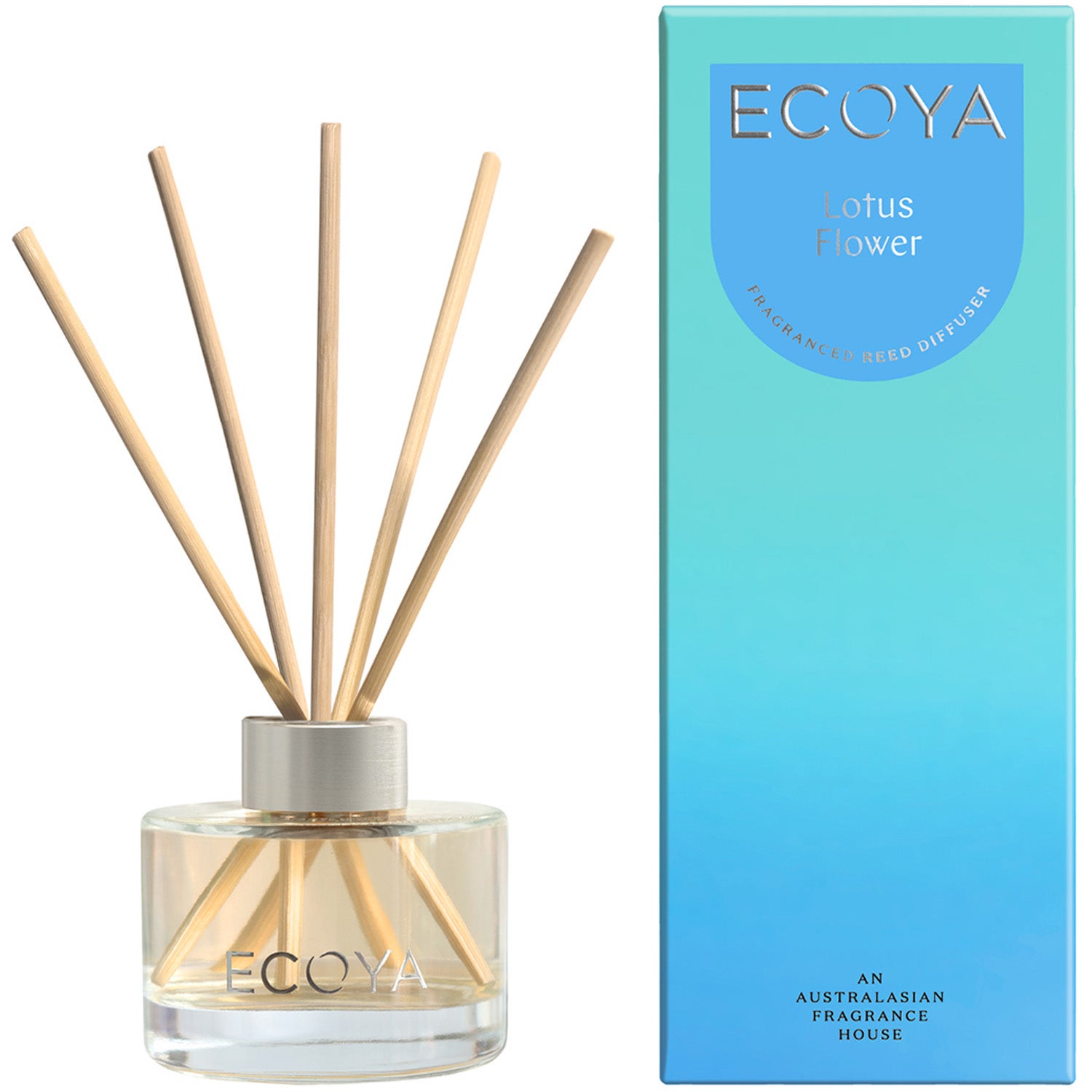 Ecoya Lotus Flower Mini Reed Diffuser - 50 ml
