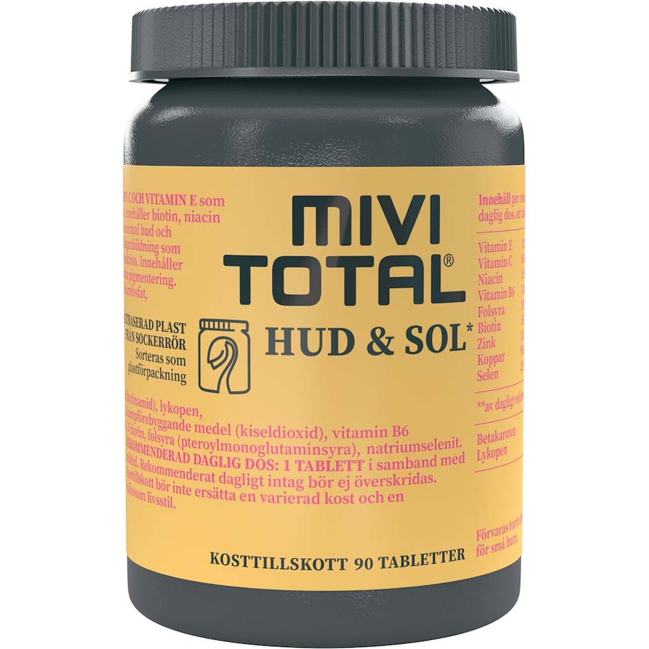 Hud & sol,  Mivitotal Kosttillskott
