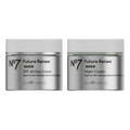 No7 Future Renew Repair 50 ml reparerande dag och nattkräm i två silvriga burkar med vita lock