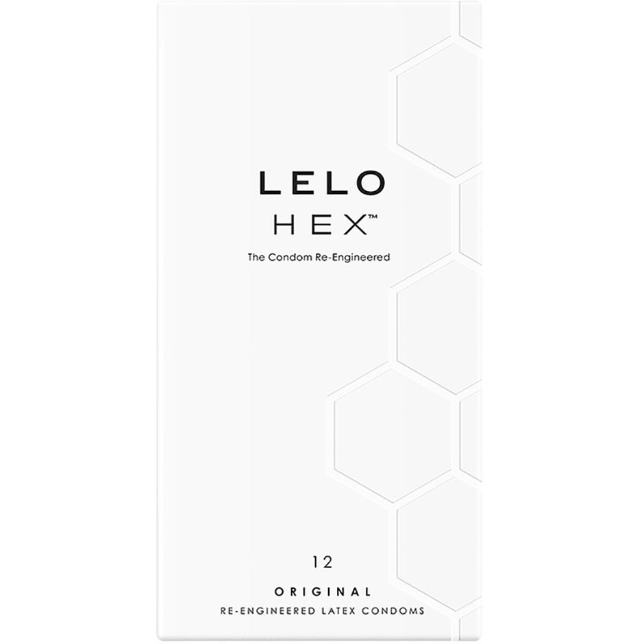Hex Condoms 12 Pack  Lelo Kondomer