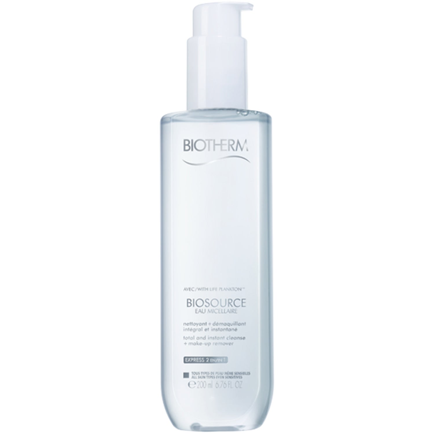 Biotherm Eau Micellarie Biosource Total And Cleanser Make-Up Remover,All Skin Types