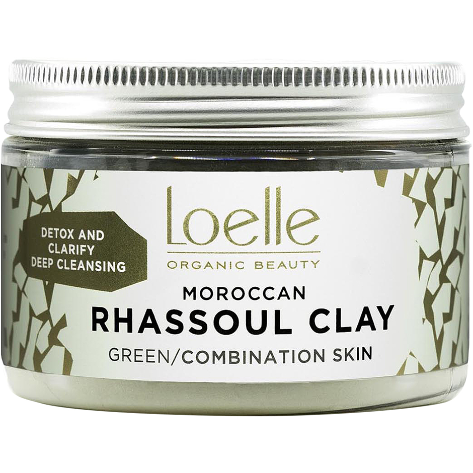 Green Rhassoul Clay,  150 g Loelle Ansiktsmask