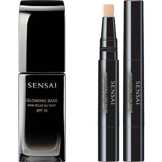 Base & Conceal Perfection (Glowing Base + Highlighting Concealer)