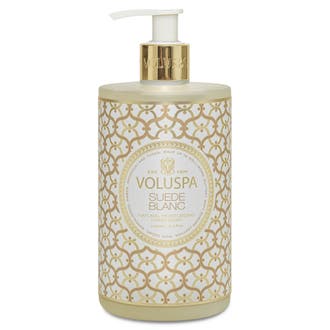 Hand Wash Suede Blanc