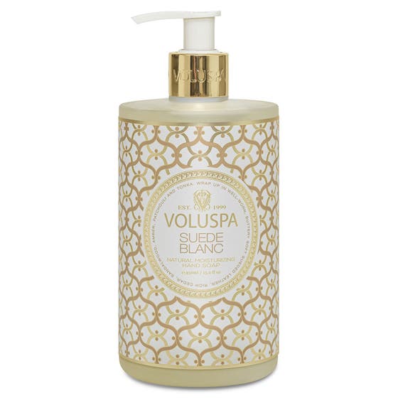 Hand Wash Suede Blanc