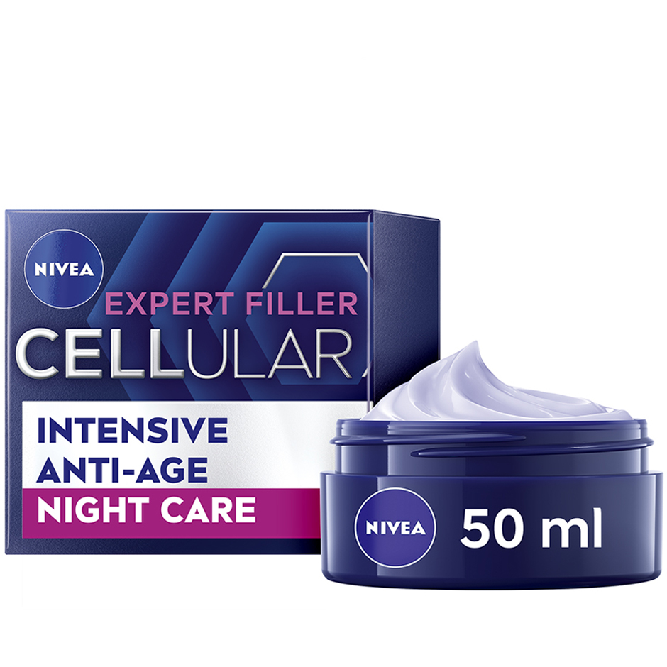 Hyaluron Cellular Filler + Firming Night Cream, 50 ml Nivea Nattkräm