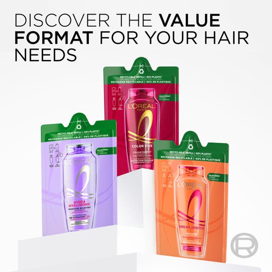 Elvital Hyaluron Plump Shampoo For Dehydrated Hair