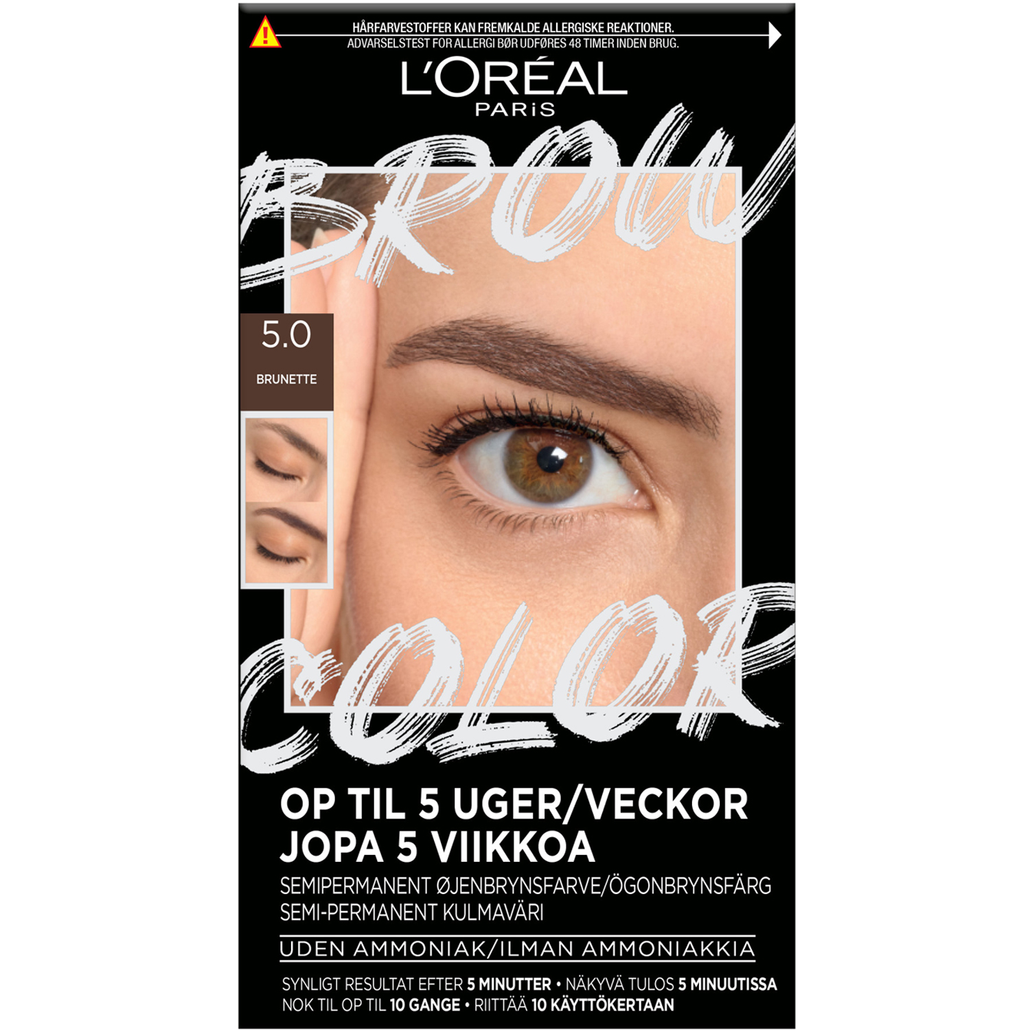 L'Oréal Paris Brow Color Brunette 5.0 - 1 stk