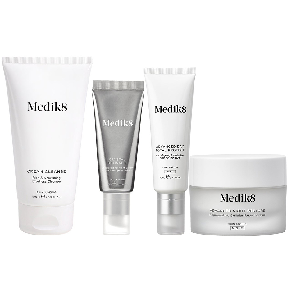 Anti-Aging Retinal Routine, Medik8 Set / Boxar