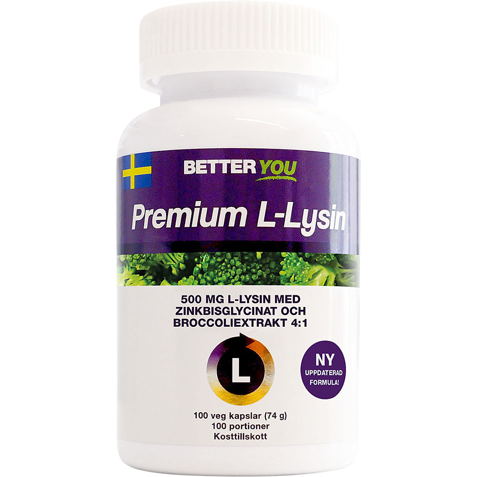 Premium L-Lysin, Better You Kosttillskott