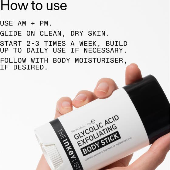 Glycolic Acid Exfoliating Body Stick