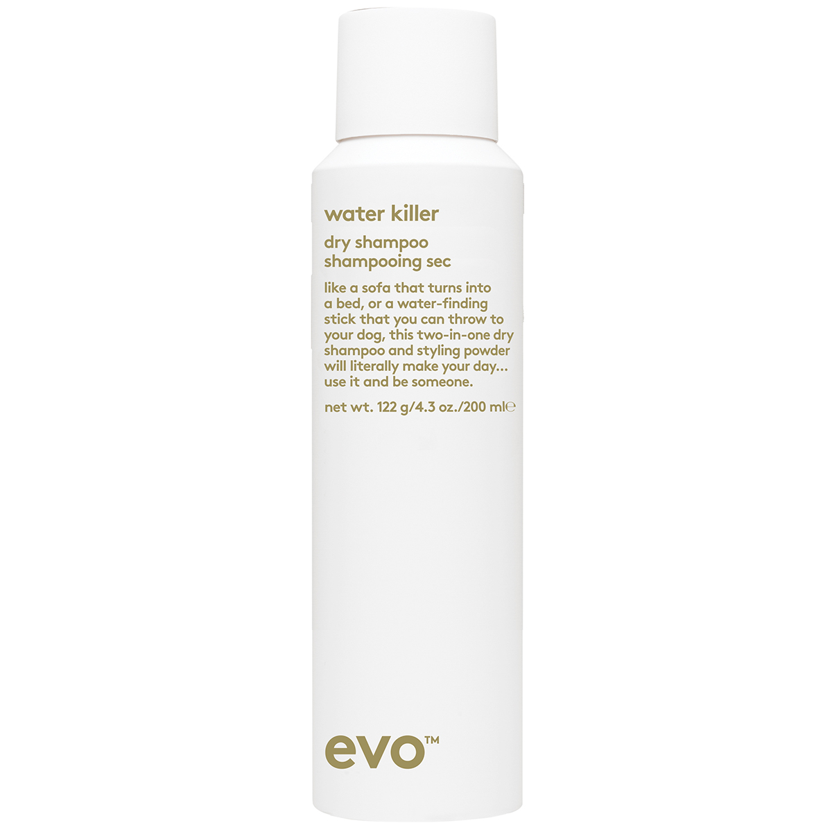 Style Water Killer Dry Shampoo, 200 ml evo Torrschampo