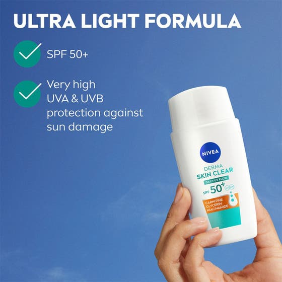 Derma Skin Clear Daily UV Fluid SPF 50+