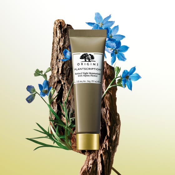 Plantscription Retinol Night Moisturizer with Alpine Flower