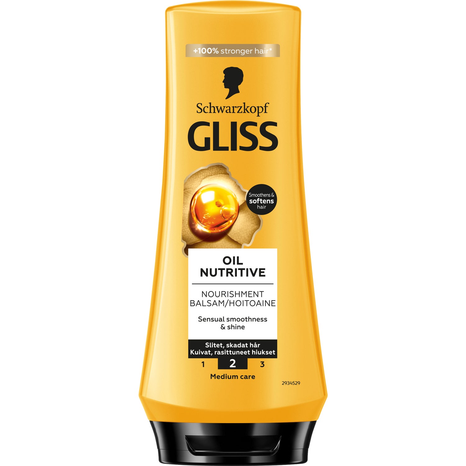 Schwarzkopf Gliss Nourishment Conditioner Oil Nutritive For Strawy & Damaged Hair