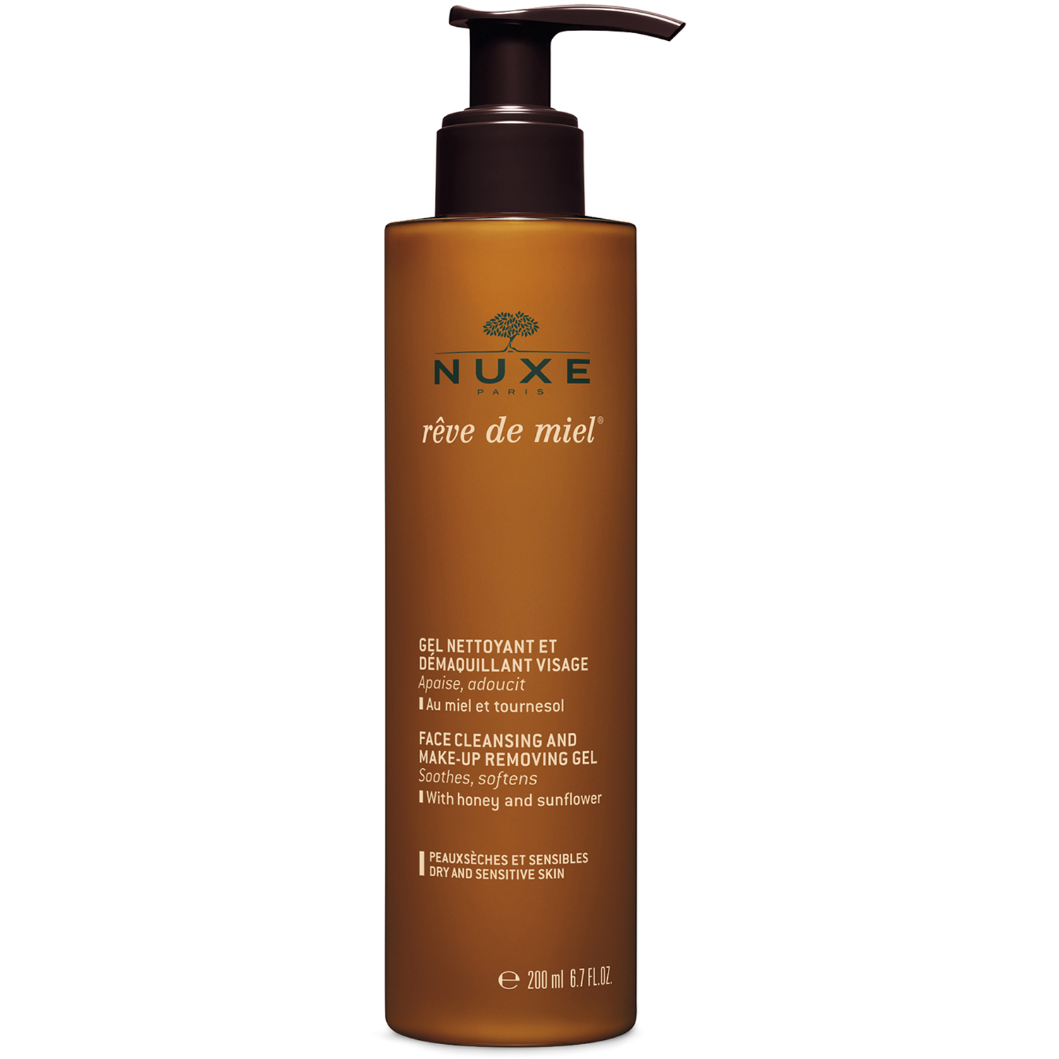 NUXE Rêve de Miel Face Gentle Cleansing Gel, Nuxe Ansiktsrengöring