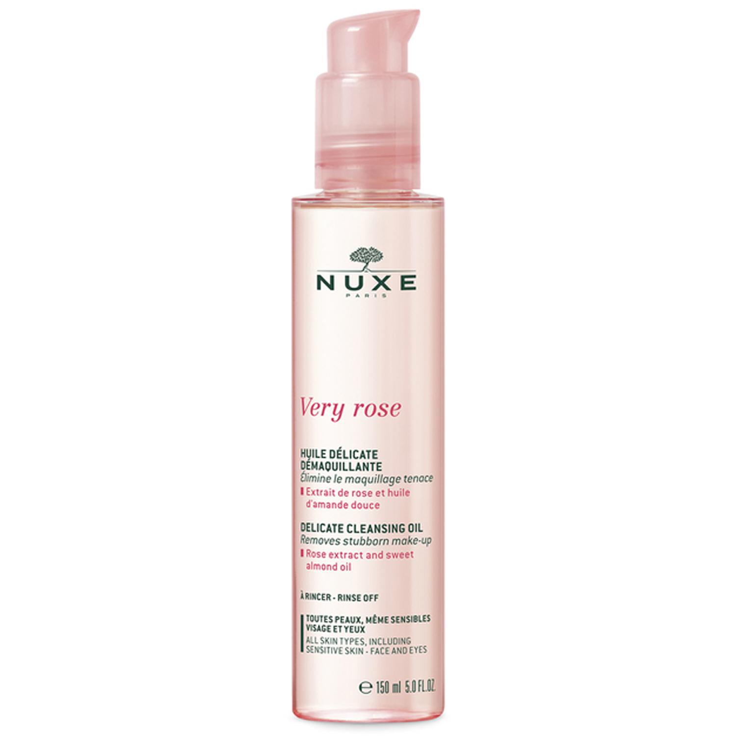 Very Rose Cleansing Oil, 150 ml Nuxe Ansiktsrengöring