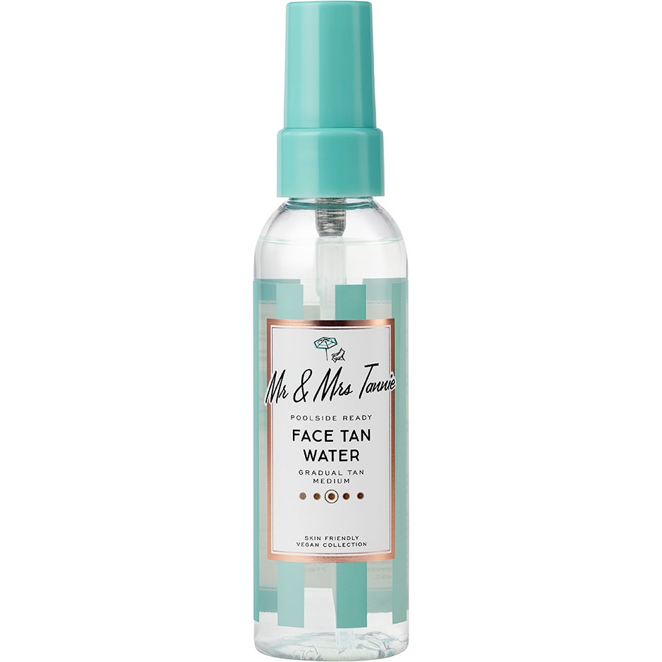 Face Tan Water, 75 ml Mr & Mrs Tannie Brun utan sol - Ansikte
