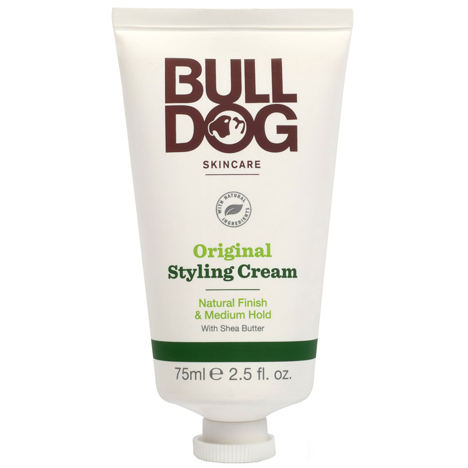 Original Styling Cream, 75 ml Bulldog Hårvax & Styling för män