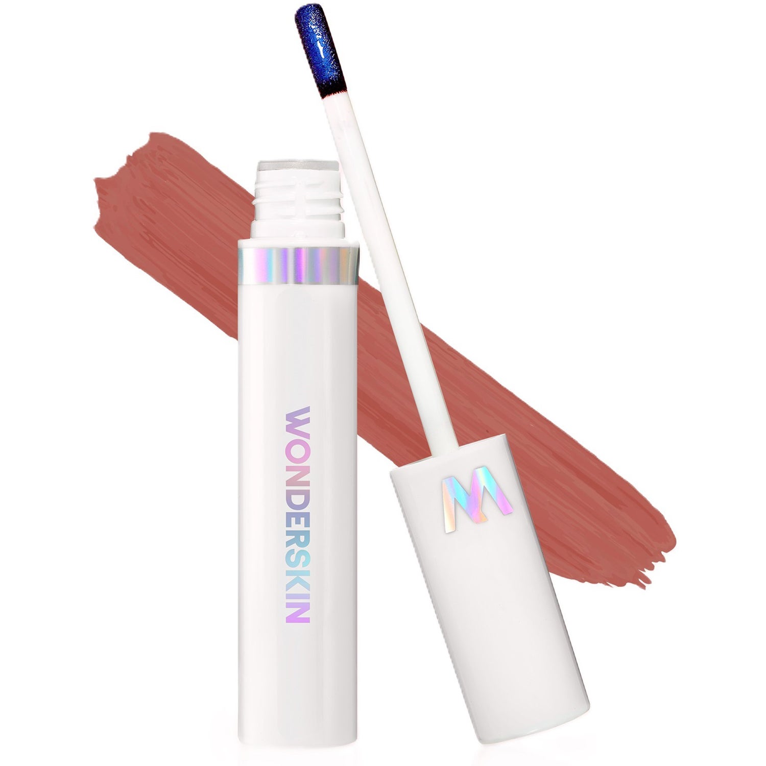Wonderskin Wonder Blading Lip Stain Masque Lovely (Chestnut Brown) - 4 ml