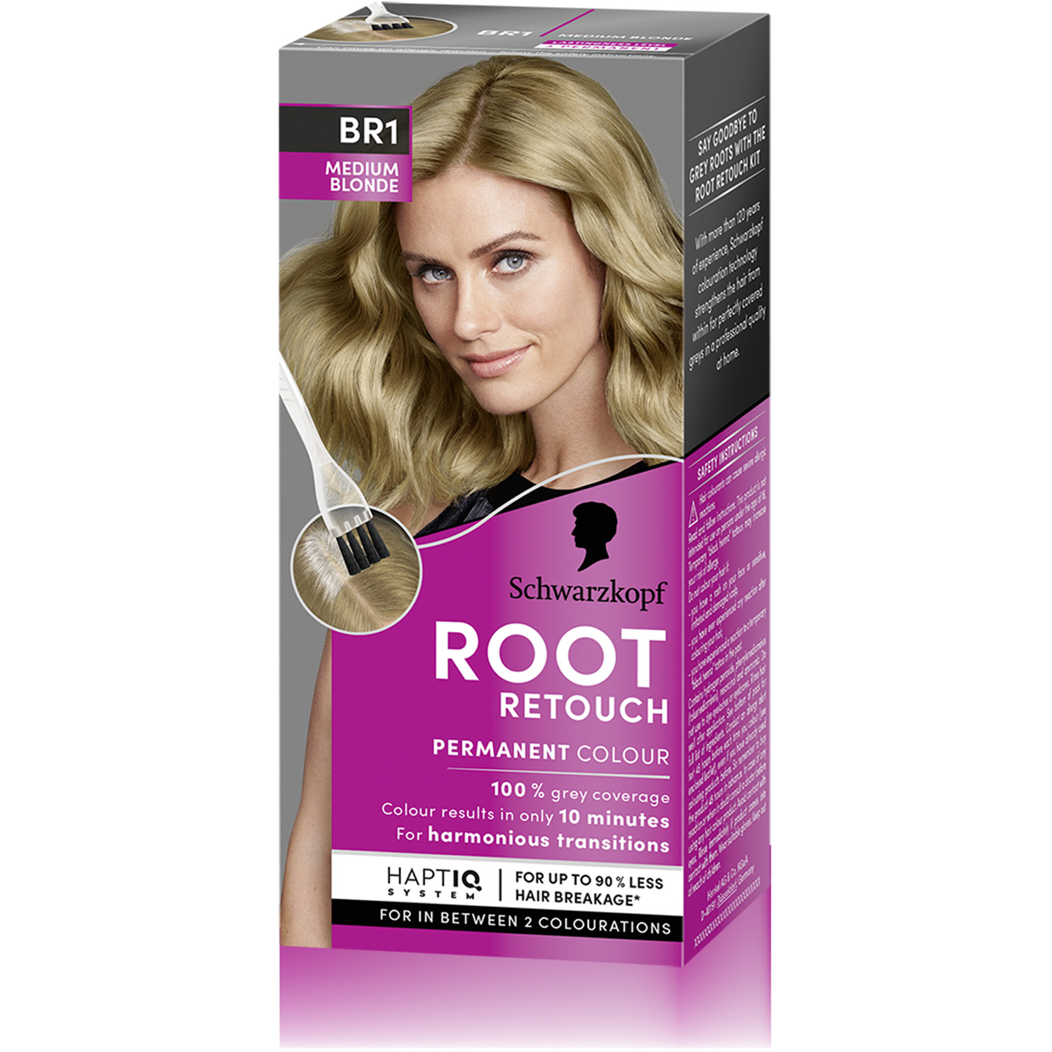 Schwarzkopf Schwarzkopf Root Retouch Permanent Color BR1 Medium Blonde - 1 pcs