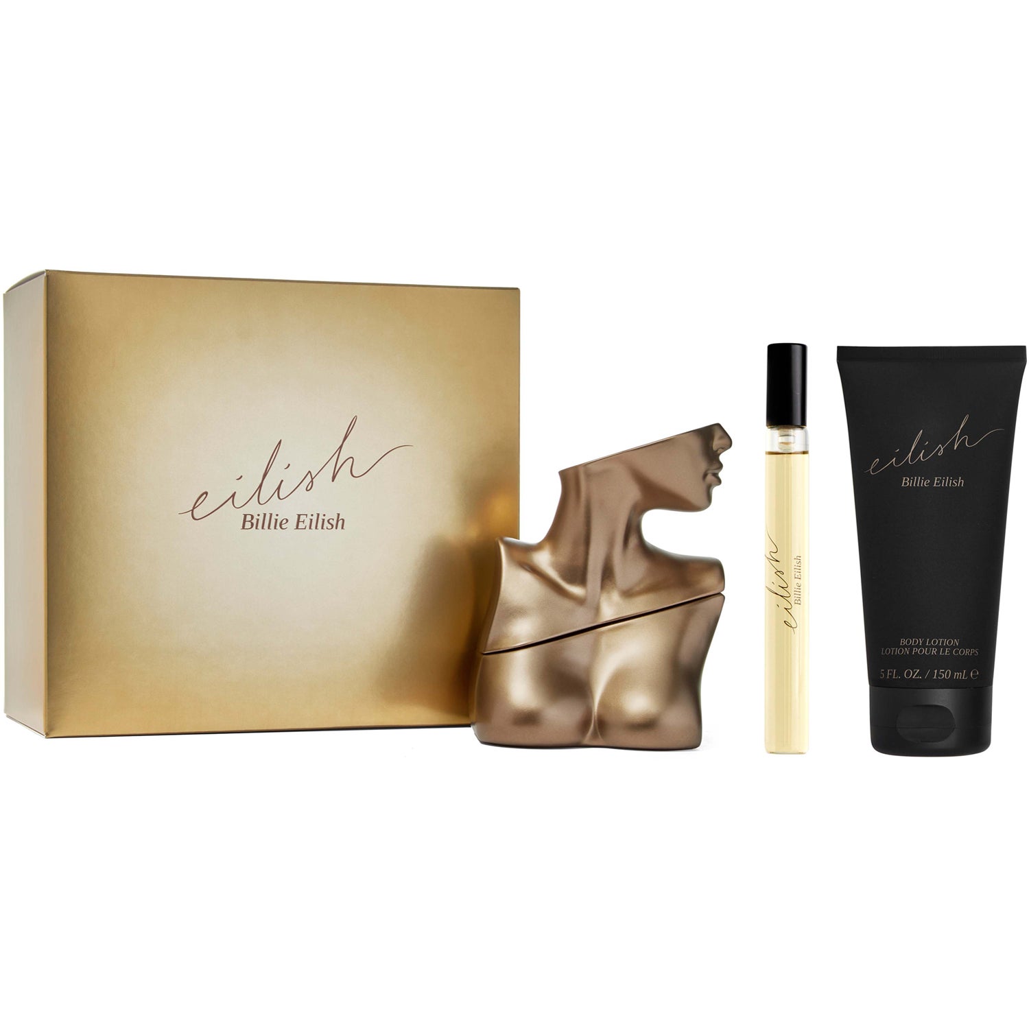 Billie Eilish Gift Set Eilish 100 ml + Miniature 7,5 ml + Body Lotion 150 ml Gift box