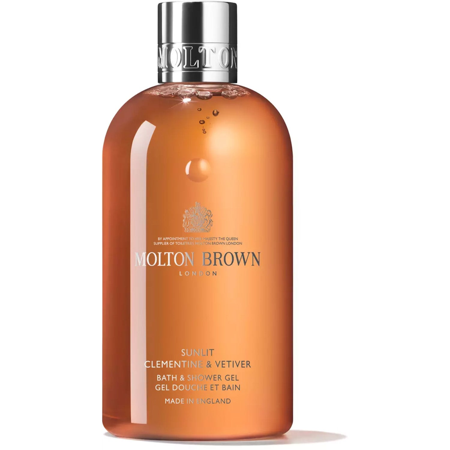 Molton Brown Sunlit Clementine & Vetiver Bath & Shower Gel - 300 ml