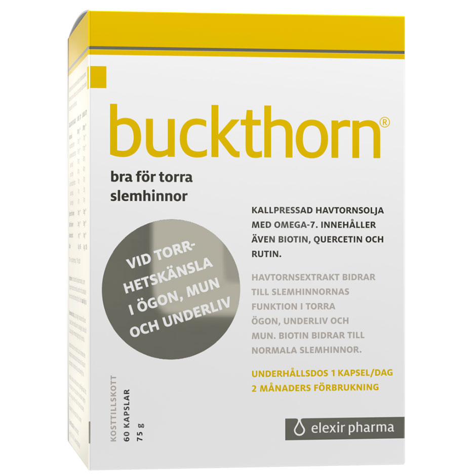 Buckthorn,  Elexir Pharma Kosttillskott