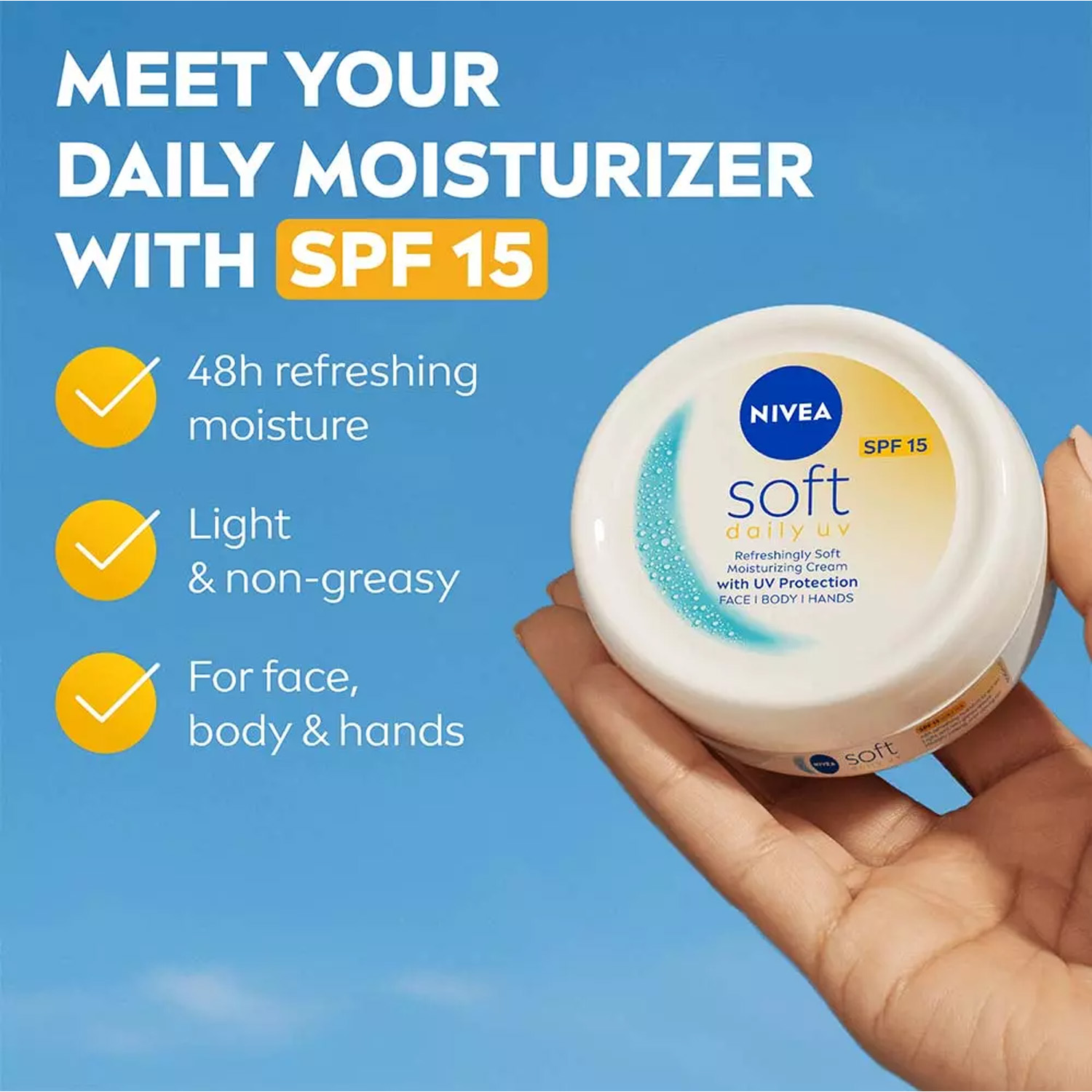Soft Daily UV Moisturizing Cream SPF15