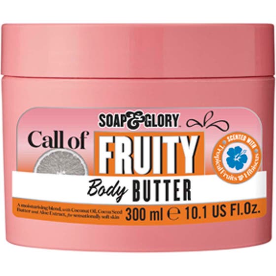 Call of Fruity Body Butter for Hydration and Softer Skin