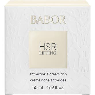 Babor HSR Lifting Cream Rich 50ml ansiktslyft kräm för mogen hud i lyxig klotformad guldbehållare med mönster