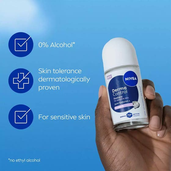 Antiperspirant Deo Derma Control Restore Sensitive Roll On