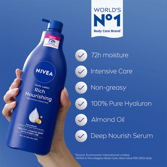 Rich Nourishing Body Lotion Pump