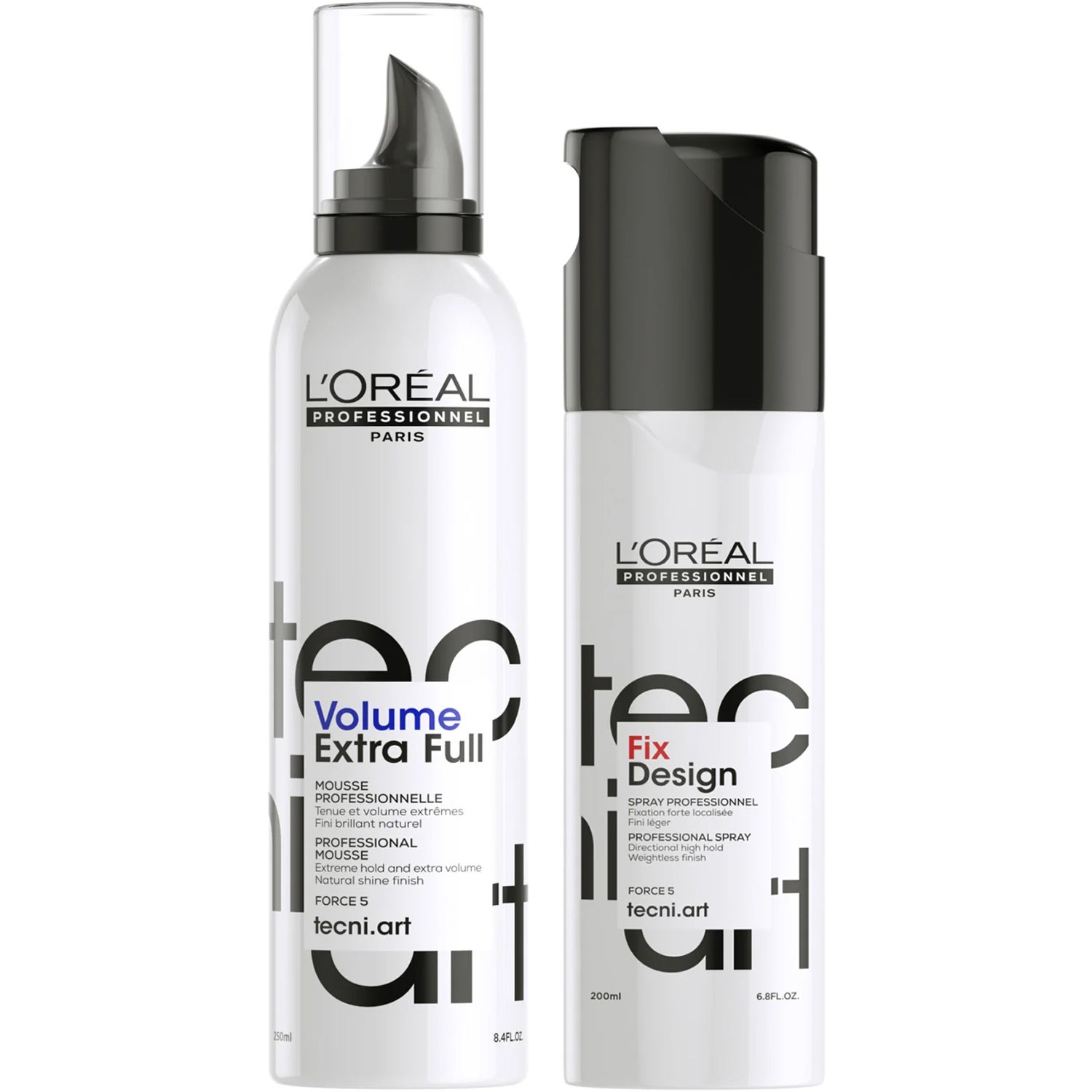 L'Oréal Professionnel Volume Extra Full Mousse & Fix Design Spray