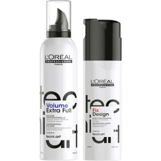 Volume Extra Full Mousse & Fix Design Spray