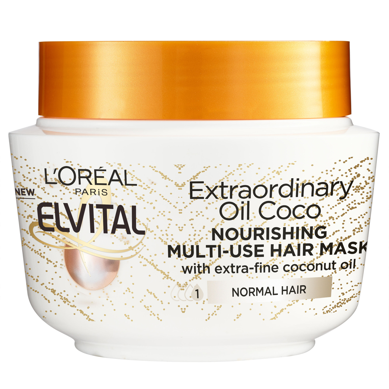 Elvital Extraordinary Oil Coconut Multi-use hair Mask, 300 ml L'Oréal Paris Hårolja