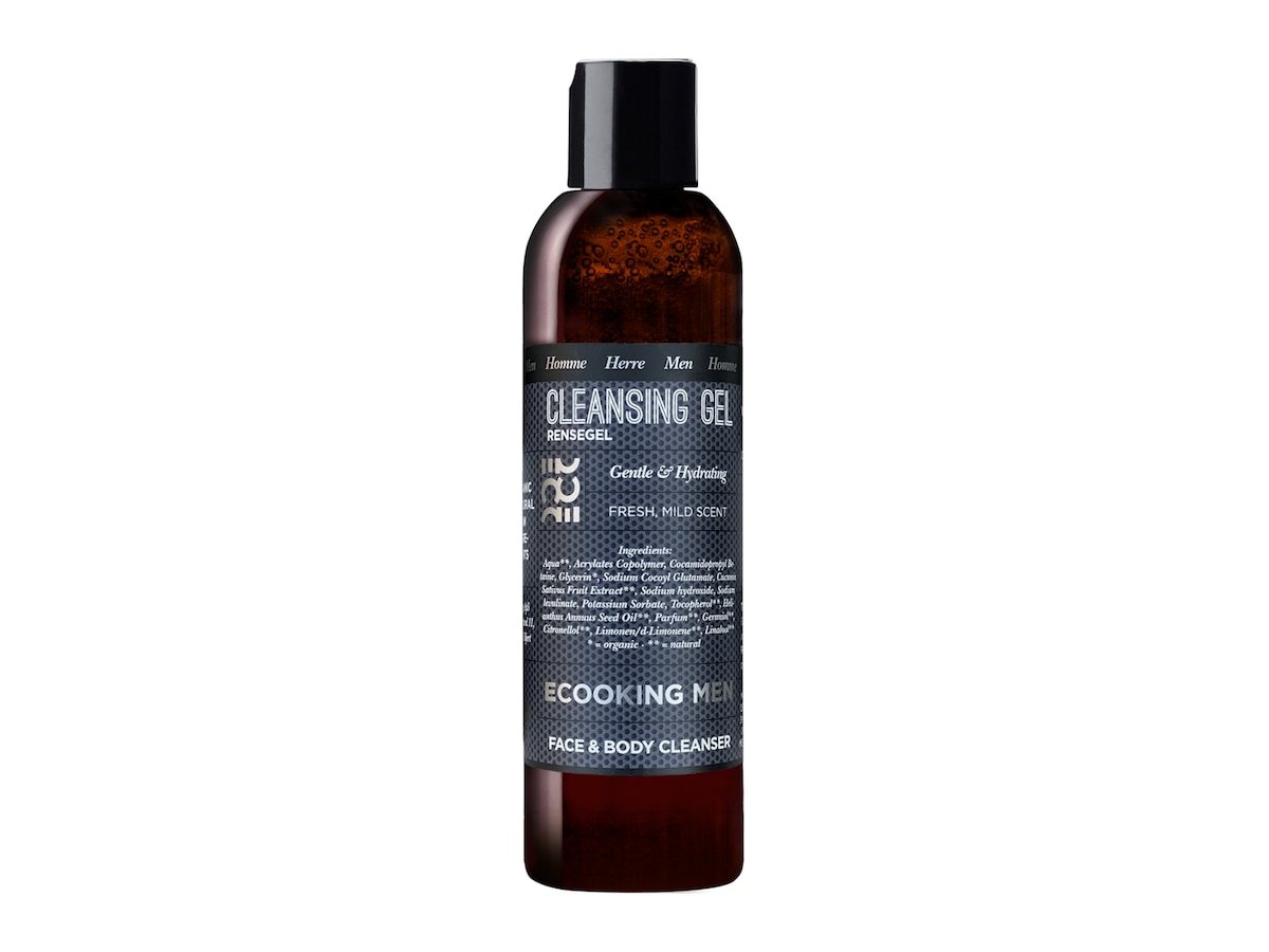 Men Cleansing Gel, 200 ml Ecooking Ansiktsrengöring för män