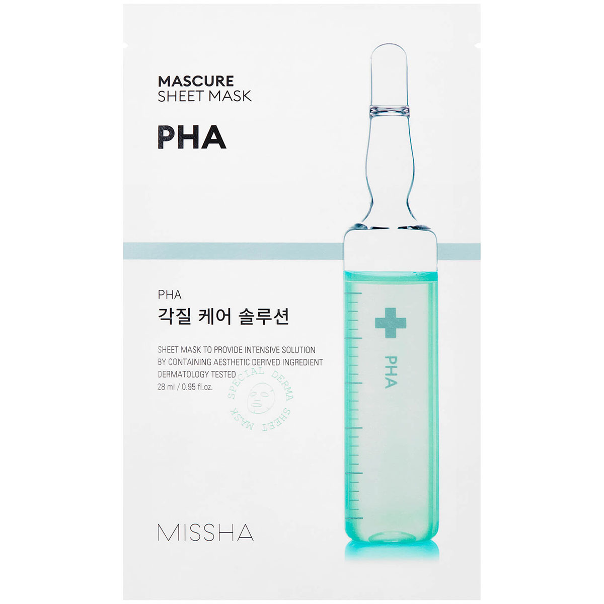 Mascure Peeling Solution Sheet Mask, 27 ml MISSHA Steg 7: Sheet Mask