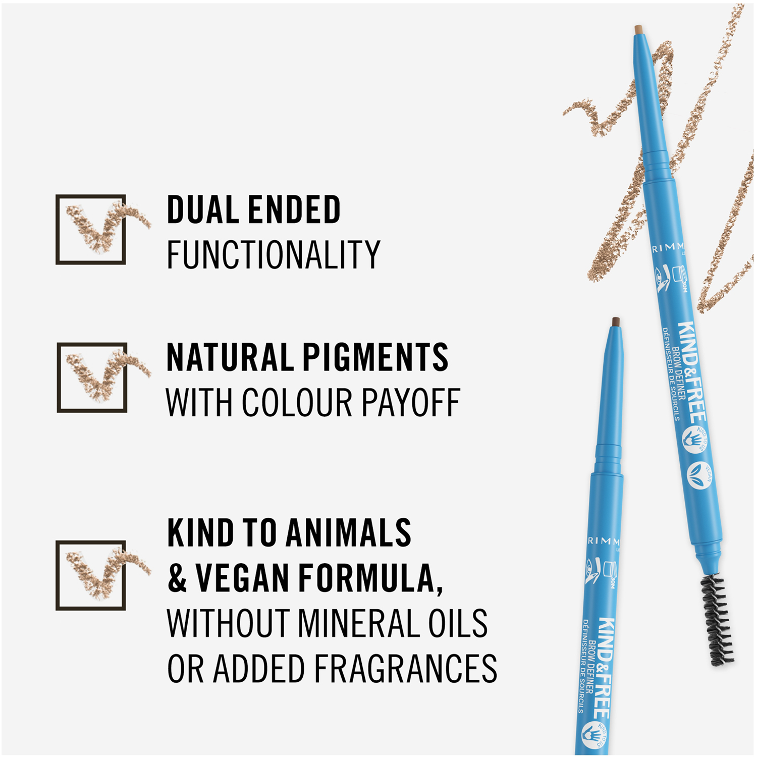 Kind & Free Eyebrow Pencil