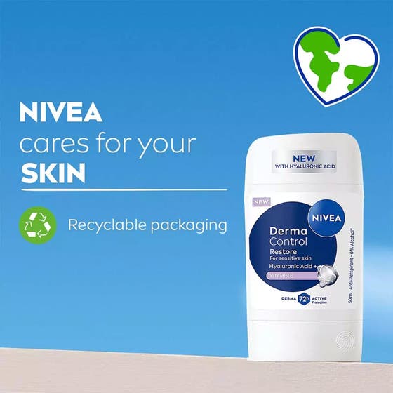 Antiperspirant Deo Stick Derma Control Restore Sensitive