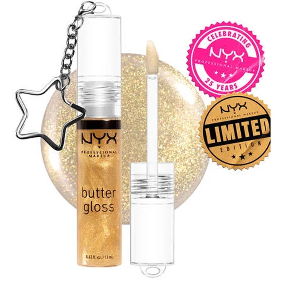 NYX Professional Makeup Butter Gloss 25K Gold .